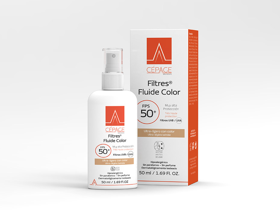 CEPAGE CEPAGE FILTRES FLUIDO FPS50+COLOR X50